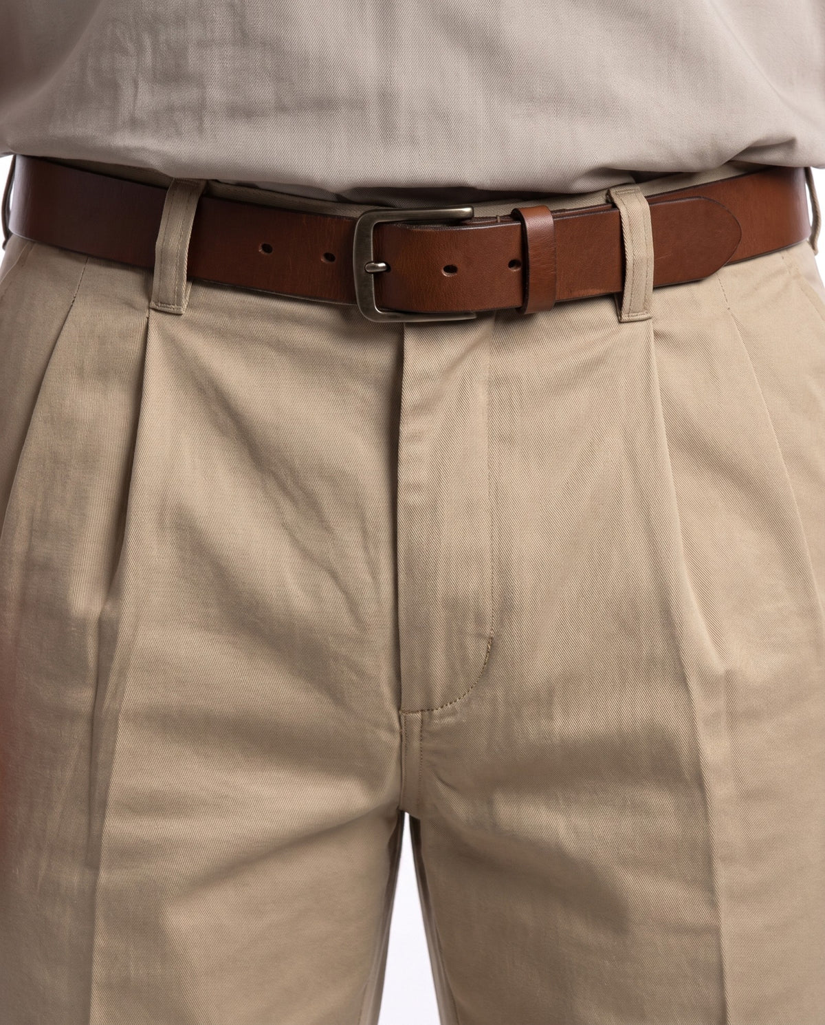 Bush Chino Trousers – Pleated Front