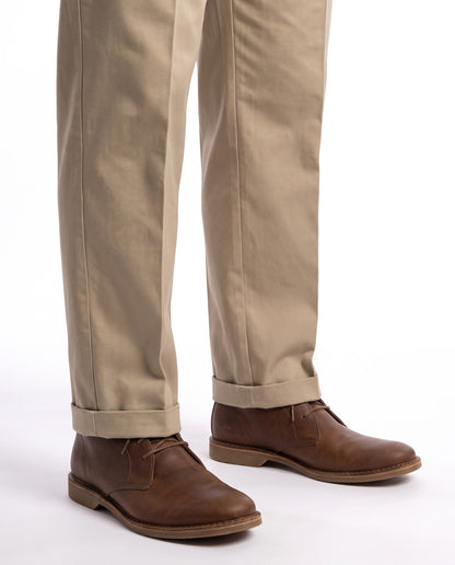 Bush Chino Trousers – Pleated Front